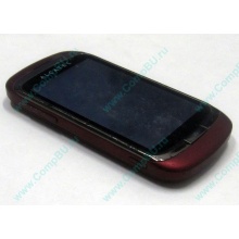 Красно-розовый телефон Alcatel One Touch 818 (Долгопрудный)