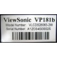 Viewsonic VP181b (Долгопрудный)