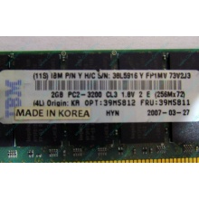 IBM 39M5811 39M5812 2Gb (2048Mb) DDR2 ECC Reg memory (Долгопрудный)