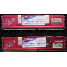 Память 512Mb (2x256Mb) DDR-1 533MHz Patriot PEP2563200+XBL (Долгопрудный)