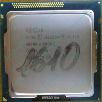 Процессор Intel Celeron G1610 (2x2.6GHz /L3 2048kb) SR10K s.1155 (Долгопрудный)